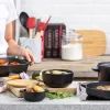 Миска KitchenAid Matte Oven-to-table з чорного керамограніту з кришкою (CC004972-001) зображення 11