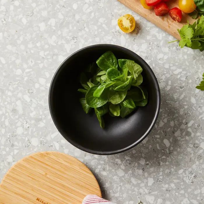 Миска KitchenAid Matte Oven-to-table з чорного керамограніту з кришкою (CC004972-001) зображення 7