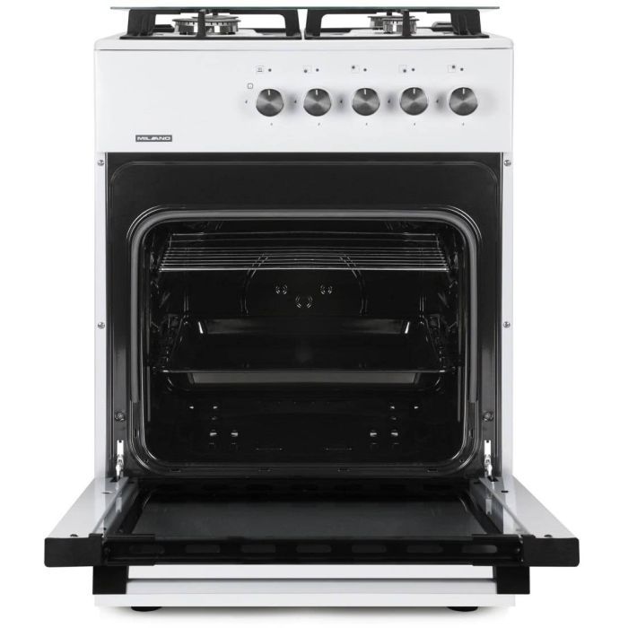 Плита Milano ML60 G1 /07C+біла зображення 3