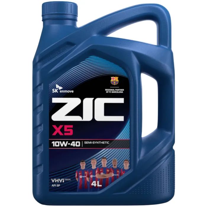 Моторное масло ZIC 10W-40 X5 4л (162650)