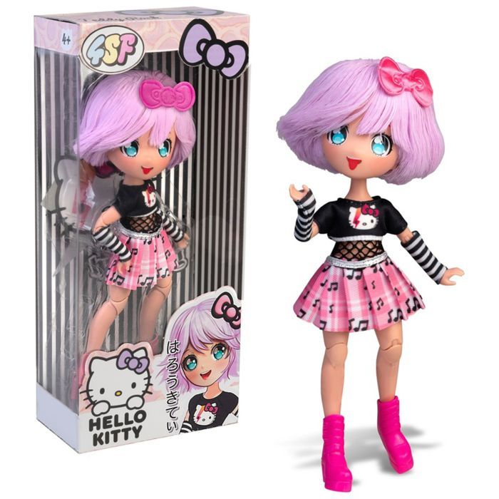 Лялька 4SF Manga Dolls серії Hello Kitty – Тедді Рок (HKTF0100)