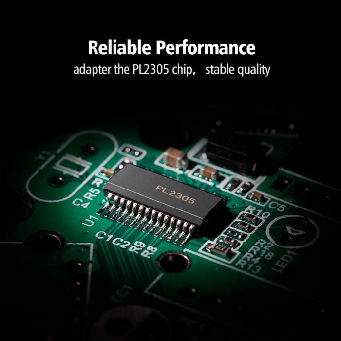 Кабель для принтера USB 2.0 to DB25 2.0m US167 black Ugreen (20224) изображение 6