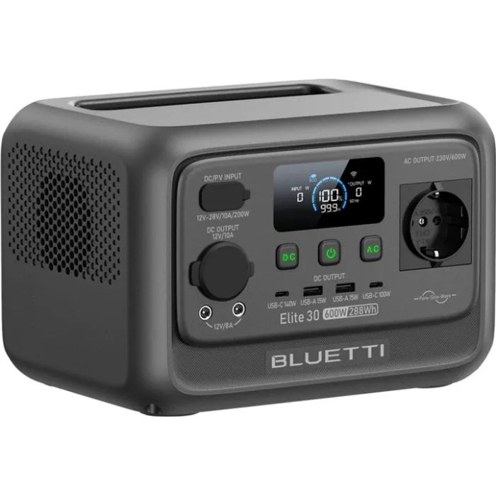 Зарядна станція BLUETTI Elite 30 V2, 600W, 288Wh (EL30V2) зображення 4