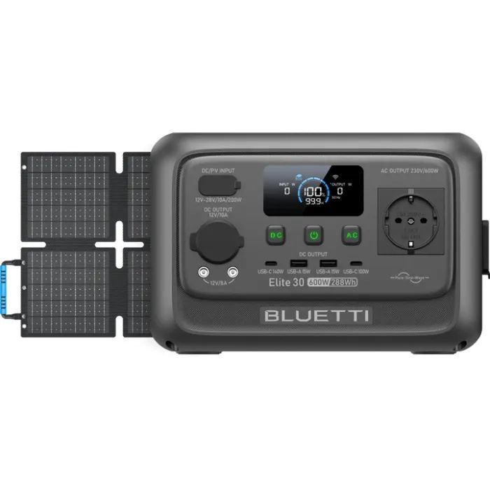 Зарядна станція BLUETTI Elite 30 V2, 600W, 288Wh (EL30V2) зображення 6