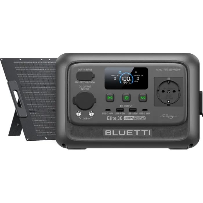 Зарядна станція BLUETTI Elite 30 V2, 600W, 288Wh (EL30V2) зображення 7