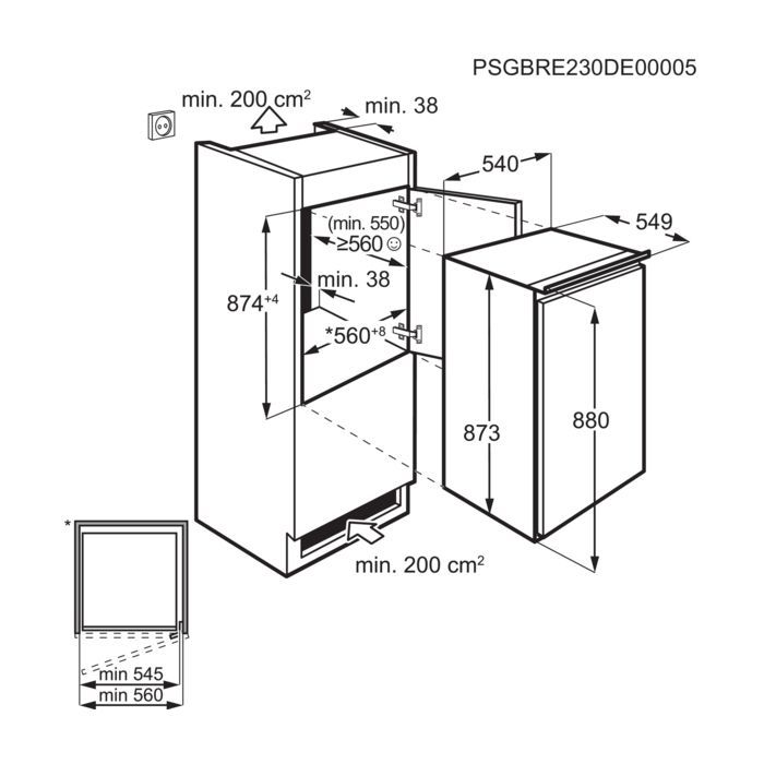 Холодильник Electrolux LFB2AE88S1 изображение 4