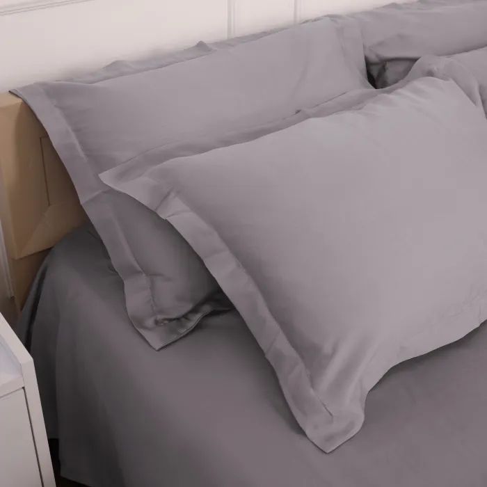 Постельное белье MirSon Tencel №06 Gray 143х210 полуторный (2200009370472) изображение 8