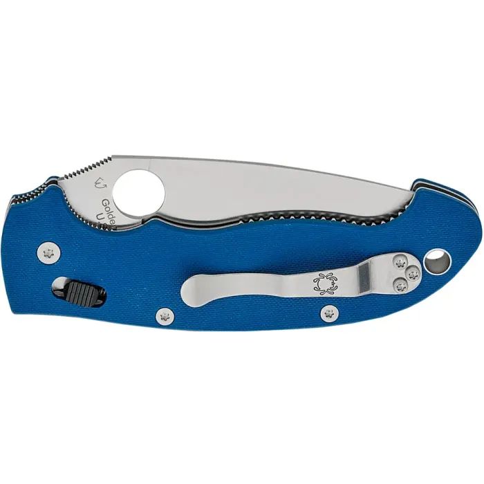 Нож Spyderco Manix 2 XL CPM SPY27 G-10 Cobalt Blue (C95GPCBL2) изображение 4