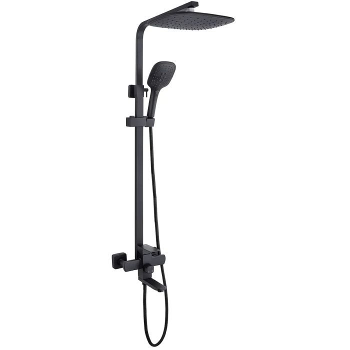 Душовий гарнітур Kroner Edelstahl Kubus-SCH063 + змішувач Edelstahl Kubus-SCH010-3 (CVS30177) зображення 5