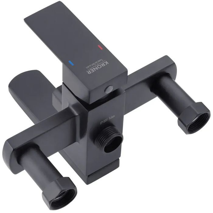 Душовий гарнітур Kroner Edelstahl Kubus-SCH063 + змішувач Edelstahl Kubus-SCH010-3 (CVS30177) зображення 7