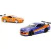 Машина Jada набор автомоделей Fast and Furious Nissan Silvia S15 и Toyota Supra (253202017) изображение 2