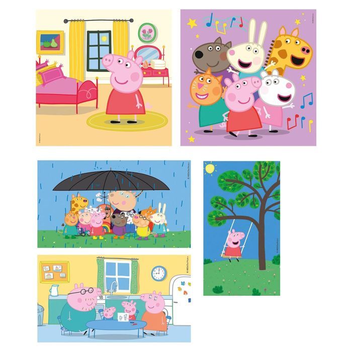 Пазл Clementoni 10 в 1 Peppa Pig (20271) зображення 2