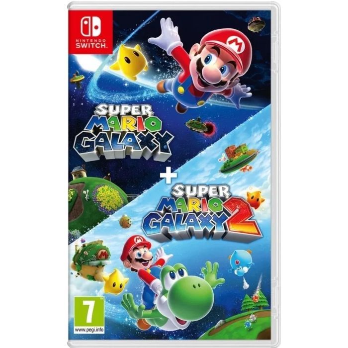 Игра Nintendo SUPER MARIO GALAXY 1 + 2, картридж (Switch 2) (045496513085)