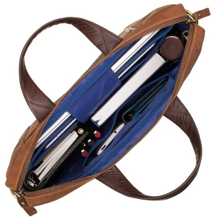 Сумка Visconti TC76 Octo 13 Havana Tan (TC76 TAN) изображение 5