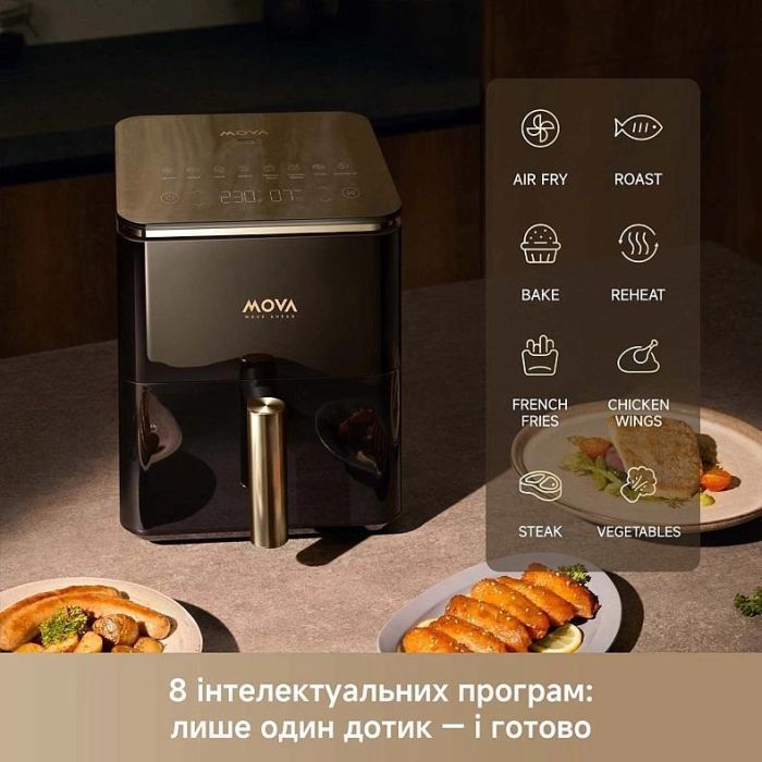 Мультипечь MOVA AeroChef AF10 Pro (MOVA-AF10Pro) изображение 12