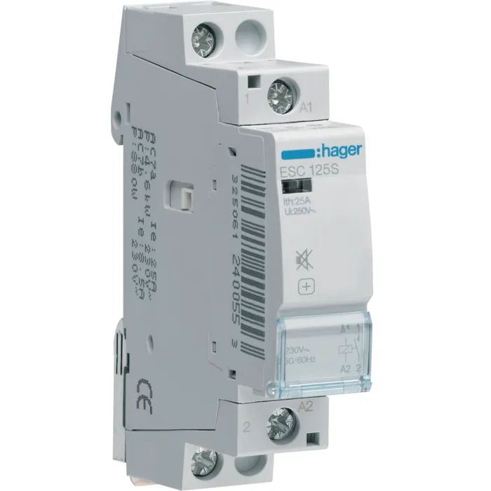 Автоматический выключатель Hager 25 A 230V 1NO 1P (B) (ESC125S)