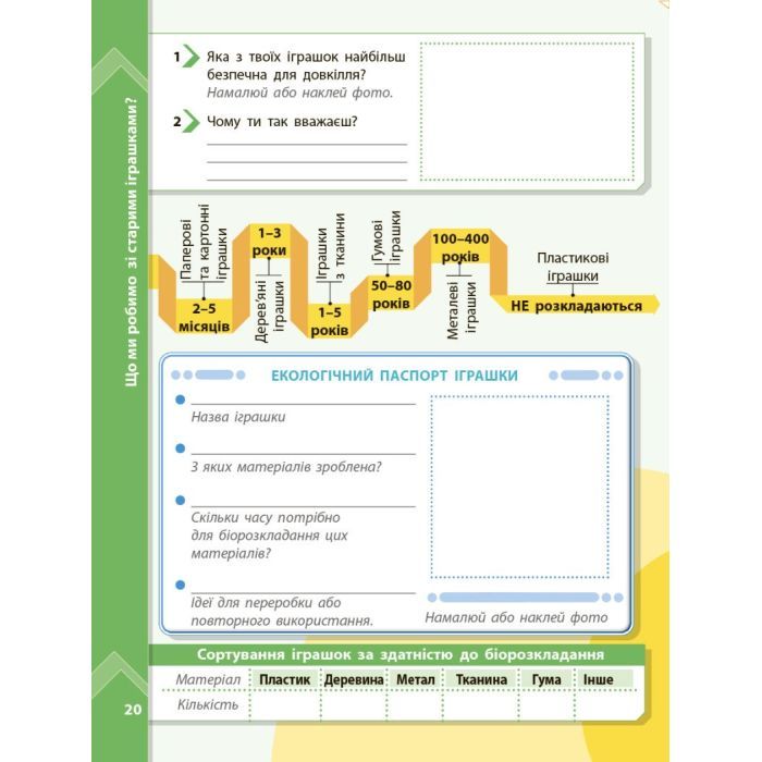 Рабочая тетрадь STEM-старт. Дослідження. Хімічна наука. Проєкт "Мої іграшки". 1-4 класи Ранок (9786170995391) изображение 9