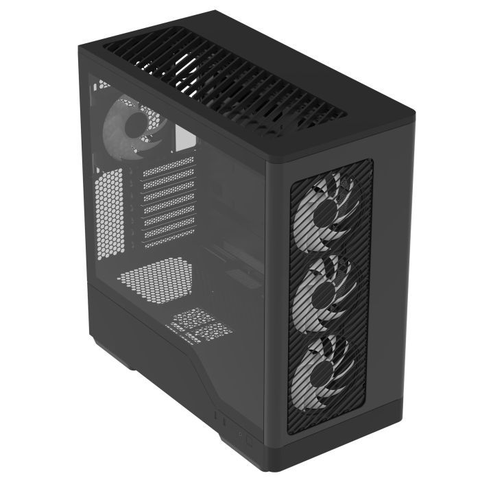 Корпус для ПК AeroCool D520A-BK-v1 Black (ACCM-DS05143.11) изображение 4