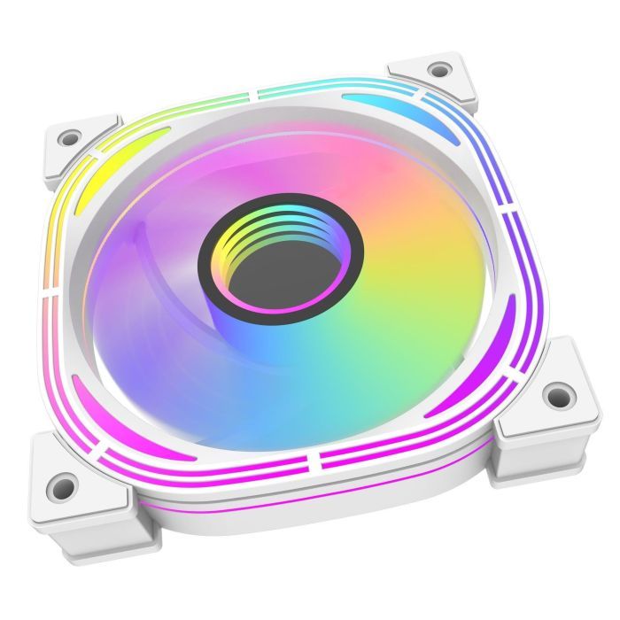 Кулер до корпусу DARKFLASH INF24 3IN1(PWM) WHITE зображення 4