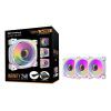 Кулер до корпусу DARKFLASH INF24 3IN1(PWM) WHITE зображення 8