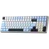 Клавиатура Aula S100pro RGB KRGD Brown Switch Wireless/Bluetooth/Type-C UA White/Black (6948391205755) изображение 2