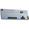 Клавиатура Aula S100pro RGB KRGD Brown Switch Wireless/Bluetooth/Type-C UA White/Black (6948391205755) изображение 3