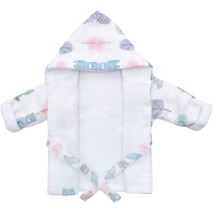 Халат дитячий Bibaby махровий (66262-104-cream) зображення 3