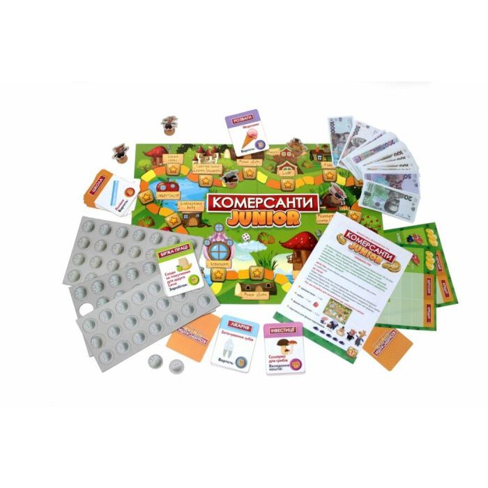 Настольная игра Ранок Финансово-экономическая игра. Коммерсанты JUNIOR (4823076149574) изображение 3