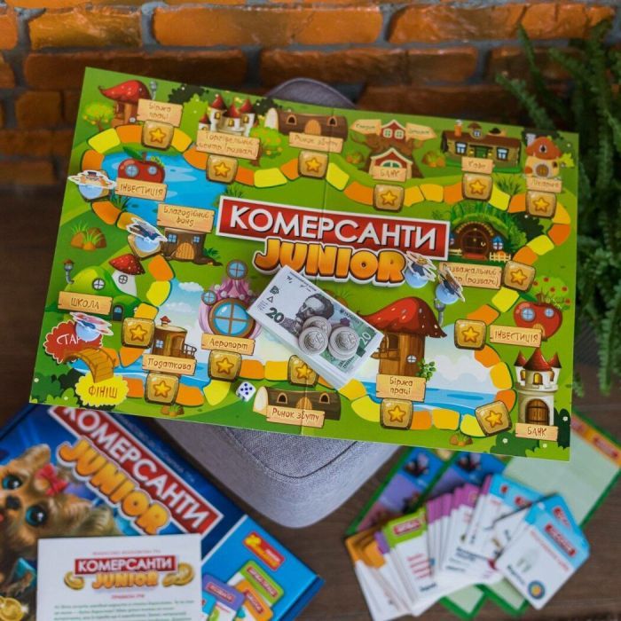 Настольная игра Ранок Финансово-экономическая игра. Коммерсанты JUNIOR (4823076149574) изображение 9
