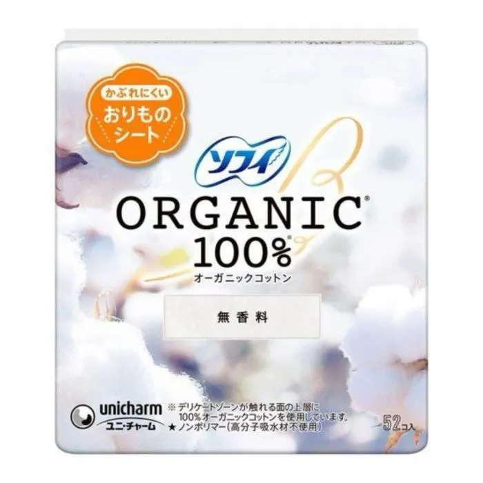 Щоденні прокладки Unicharm Sofy Organic Cotton Органічні 52 шт (4903111306152)