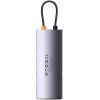 Концентратор Baseus USB-C 4-in-1 4xUSB 3.0 gray (WKWG070013) изображение 4