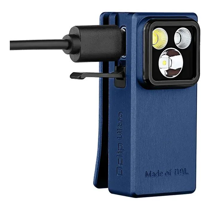 Фонарь Olight Oclip Ultra Navy blue (0.0000.3145) изображение 4