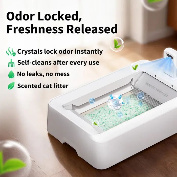 Наполнитель для туалета Petkit для PUROBOT CRYSTAL DUO Fresh Green (сет 4 шт) (C02) изображение 4
