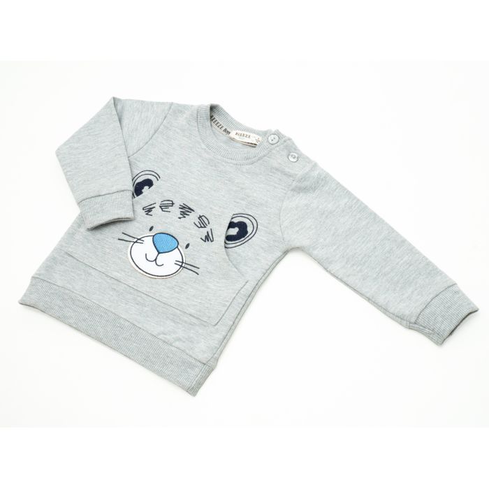 Спортивный костюм детский Breeze с тигриком (22128-80B-gray) изображение 3