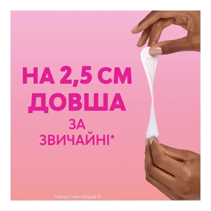 Щоденні прокладки Libresse Dailies Protect Long Liners 26 шт. (7322540802702) зображення 5