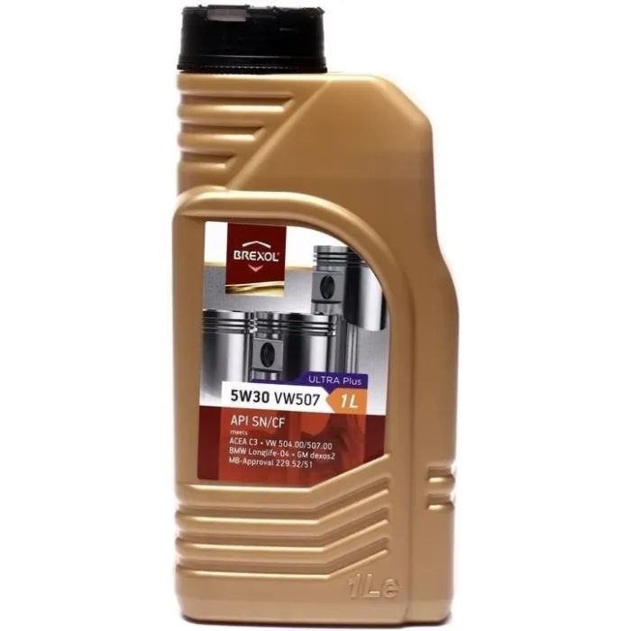 Моторное масло BREXOL Ultra Plus 5W30 SN VW 504/507 1л (48391050999)