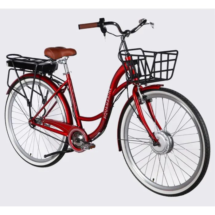 Електровелосипед Dorozhnik 28" eAQUAMARINE BH рама-19" 36B 13А*г 500Вт 2026 зелений (ELB-D-28-136) зображення 2