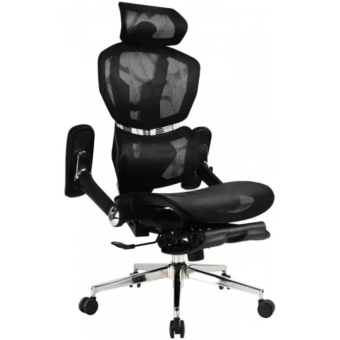 Кресло игровое GT Racer X-7002 Black (X-7002 Black/Black) изображение 5