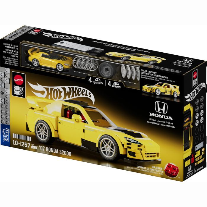 Конструктор Mattel Brick Shop Speed Honda S2000 (JFR88)