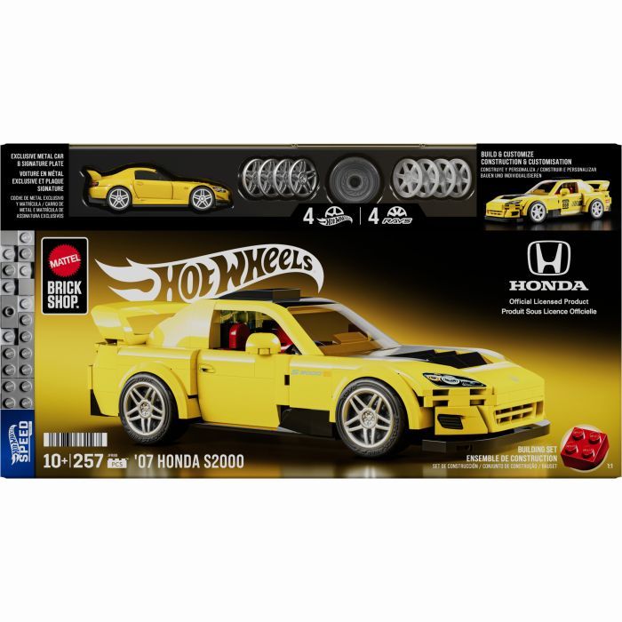 Конструктор Mattel Brick Shop Speed Honda S2000 (JFR88) зображення 4