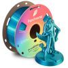 Пластик для 3D-принтера Polymaker PLA PANCHROMA DUAL SILK 1,75mm 1kg Blue-Green (CA03025) зображення 2
