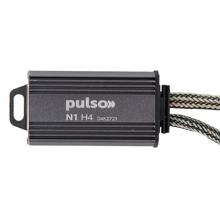 Автолампа PULSO LED-chips OEM PHILIPS Flip chip/9-16V/2*70W/8500Lm/6500K (N1-H4) изображение 3