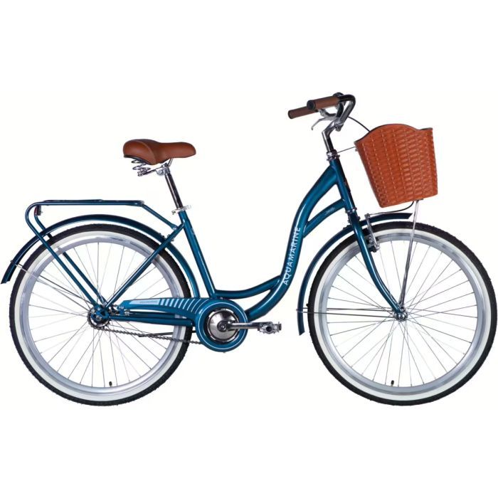 Велосипед Dorozhnik 26" AQUAMARINE BH рама-17" ST 2026 темно-синій (OPS-D-26-353)