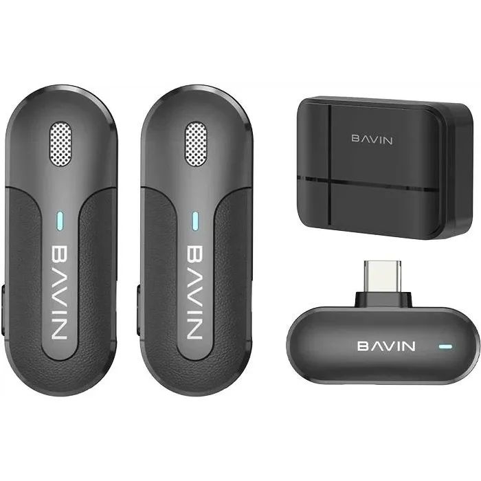 Микрофон BAVIN MP-102 Type-C Black (MP-102 BK)