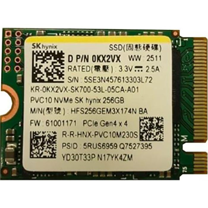 Накопитель SSD M.2 2230 256GB Hynix (HFS256GEM3X174N)