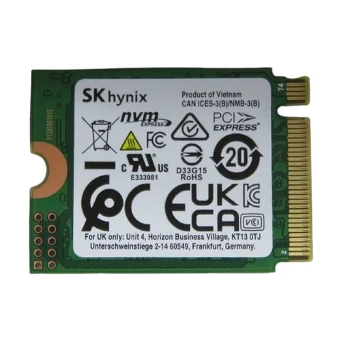 Накопитель SSD M.2 2230 256GB Hynix (HFS256GEM3X174N) изображение 2