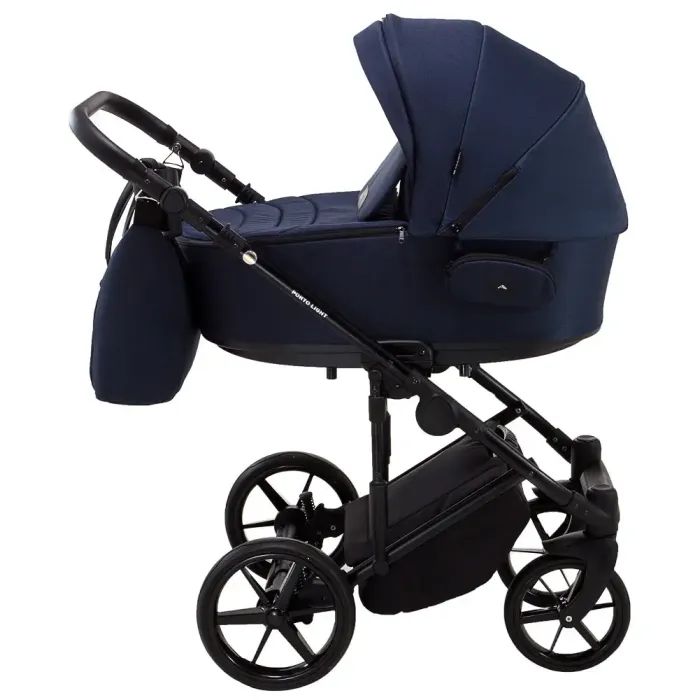 Коляска Adamex 2 в 1 Porto Light Tip TK-12 темно-синій (625698) изображение 4