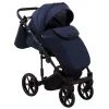 Коляска Adamex 2 в 1 Porto Light Tip TK-12 темно-синій (625698) изображение 7