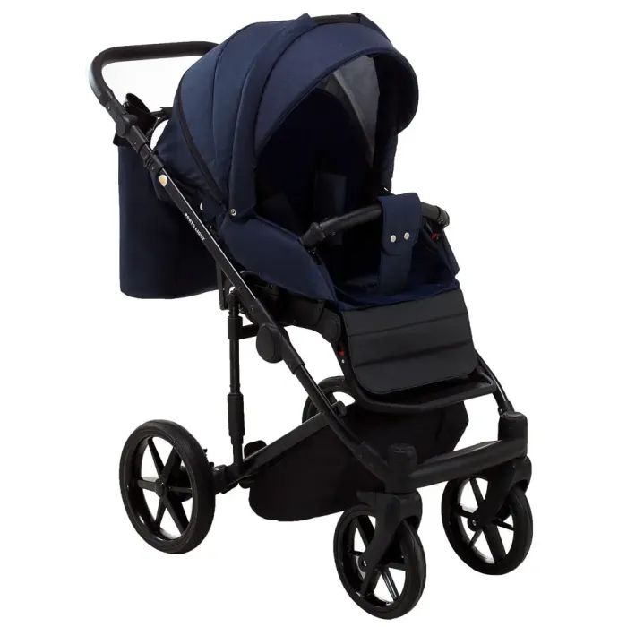 Коляска Adamex 2 в 1 Porto Light Tip TK-12 темно-синій (625698) изображение 8