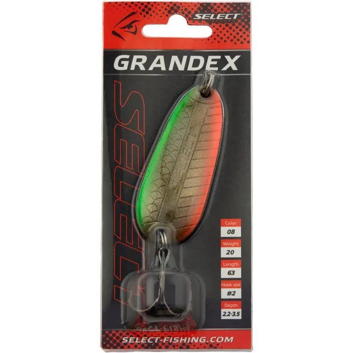 Блешня Select Grandex 20.0g 63mm 08 (1870.68.24) зображення 2
